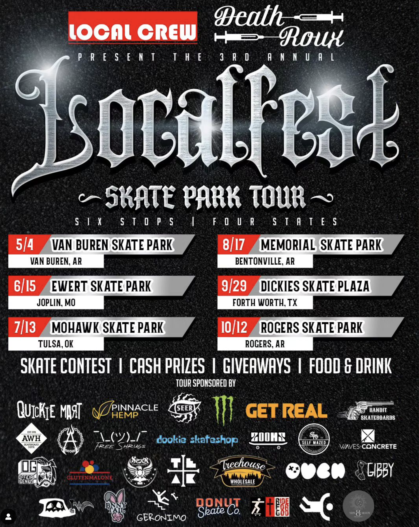 Local Fest Tour '24 Flyer